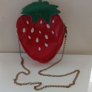 Strawberry Shaped Crossbody Bag